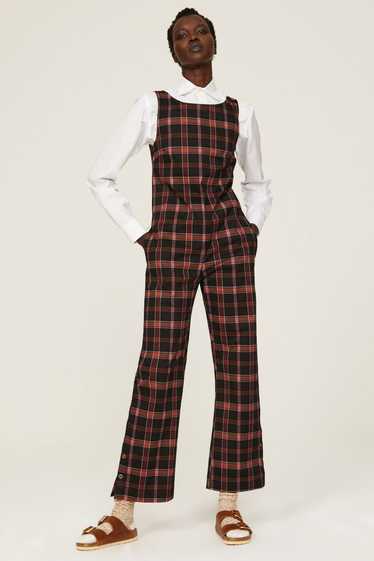 Pamela Love x RTR Plaid Jumpsuit