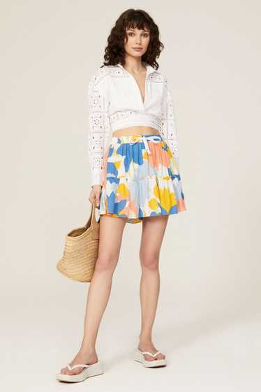 Peter Som Collective Floral Skort