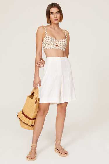 Tory Burch Printed Bra Top