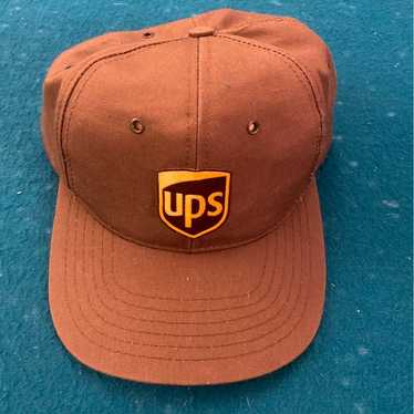 UPS ブラウンキャップ スナップバック　80s ビンテージ Vintage ups hat - Gem