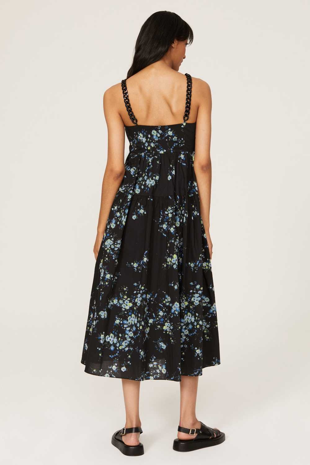 Les Reveries Floral Chain Strap Dress - image 3