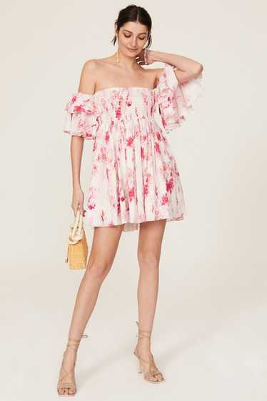 MISA Los Angeles Dina Off the Shoulder Dress