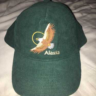 Alaska Embroidered Flying American Eagle