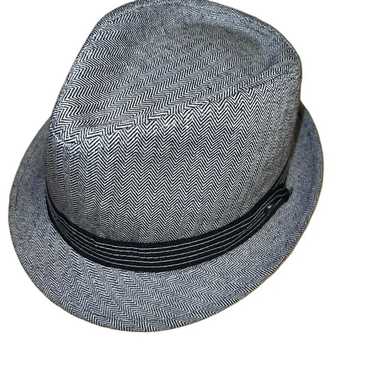 All American Stetson Fedora -- Gray & Black