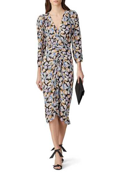 Rebecca Taylor Long Sleeve Bow Fleur Dress