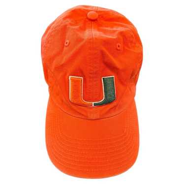 Vintage University of Miami Fitted Cap Baseball H… - image 1