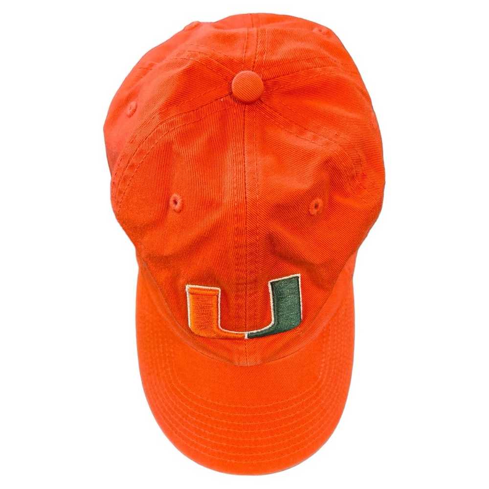 Vintage University of Miami Fitted Cap Baseball H… - image 2