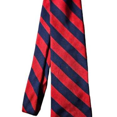 Brooks Brothers Makers Vintage Red and Blue Tie