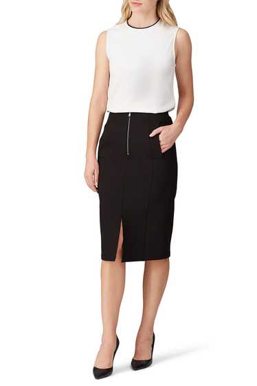 Emporio Armani Black Zipper Skirt