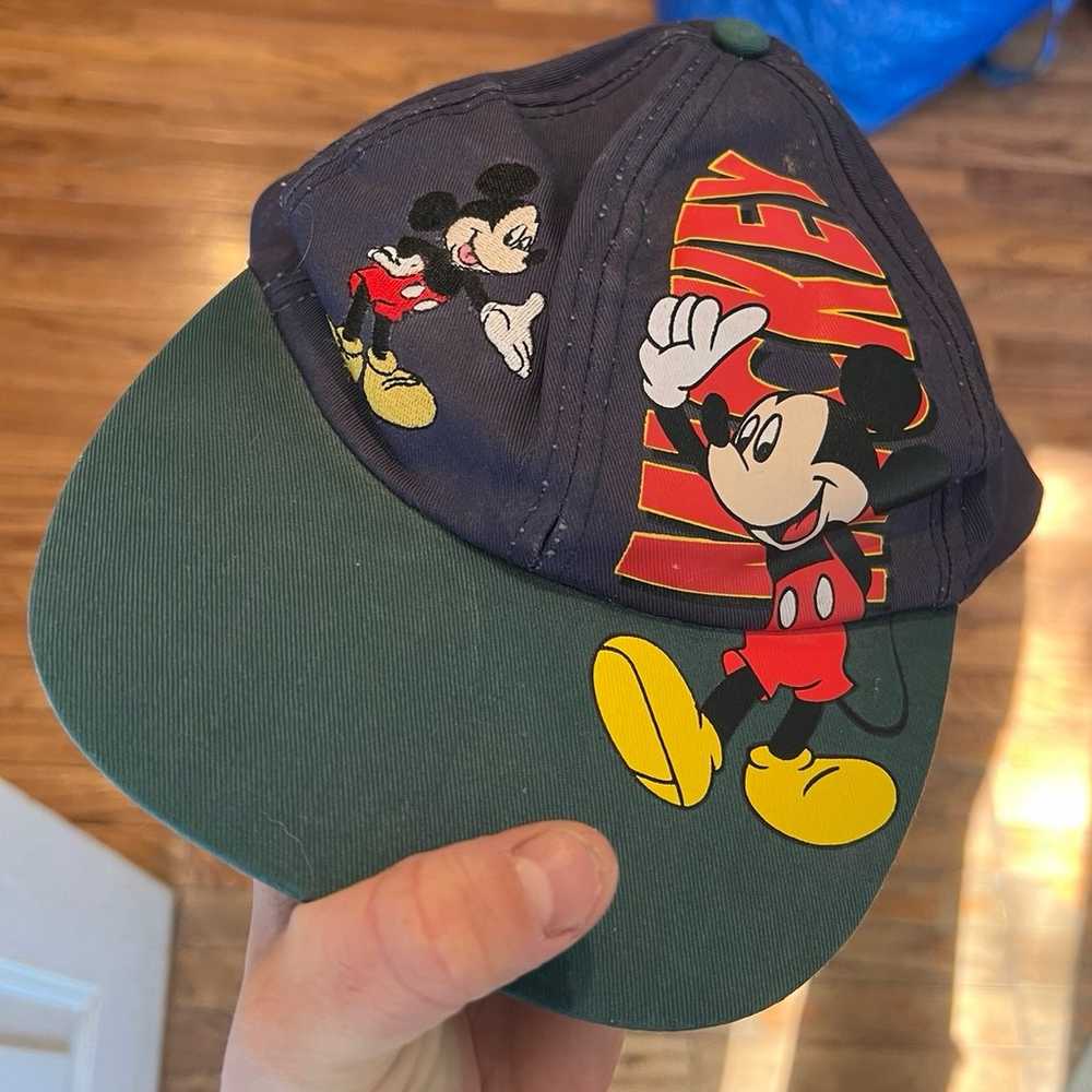 Vintage Disney Walt Disney world Mickey Mouse hat cap unise