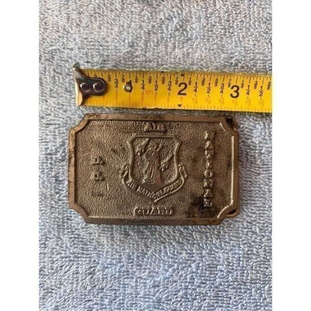 Vintage Air National Guard Belt Buckle - image 1