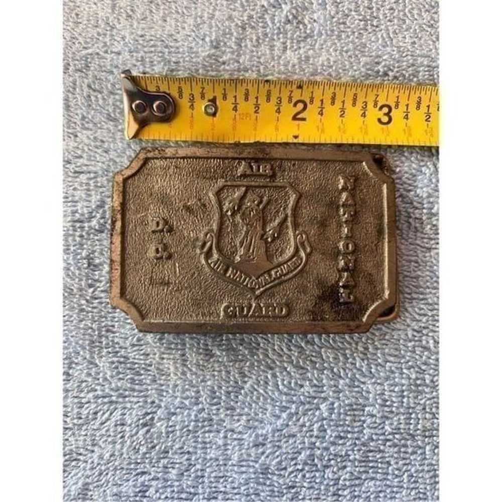 Vintage Air National Guard Belt Buckle - image 2