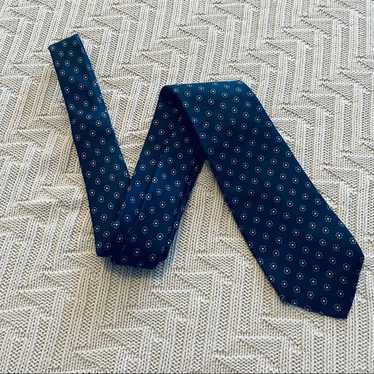 Vintage Brooks Brothers navy silk tie