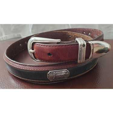 Onyx by Brighton Men's Leather Golf Belt Size 38 V