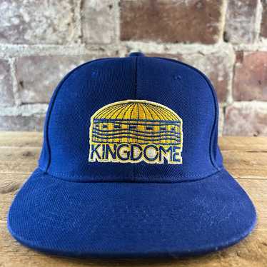 Vintage Seattle Mariners Kingdome Hat Cap Adult Bl