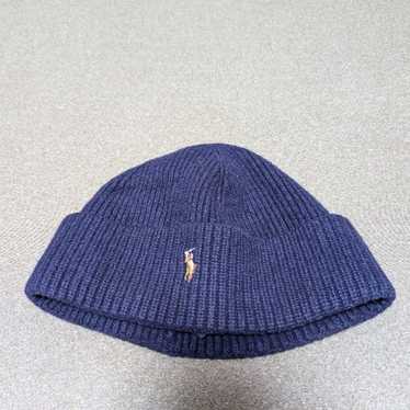 Polo Ralph Lauren Navy Knit Hat