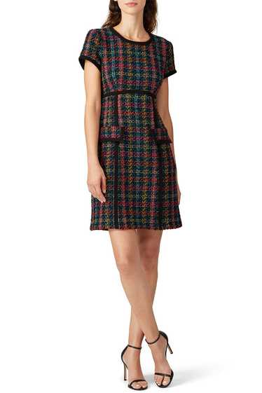 Nanette Lepore Colorful Tweed Dress