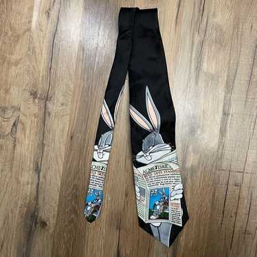 Vintage USPS  Looney Tunes Tie 1997