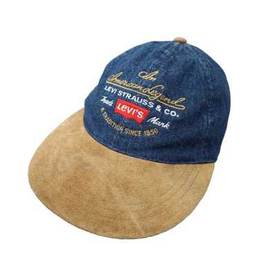 vintage levis denim hat cap - Gem