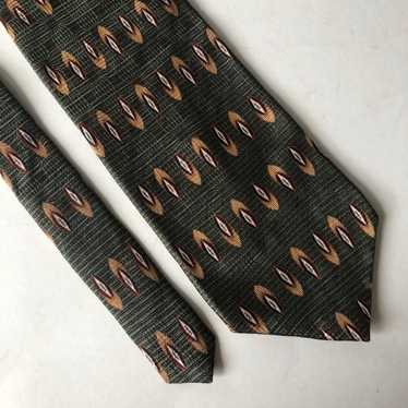 Bill Blass Black Label Silk Tie Diamonds