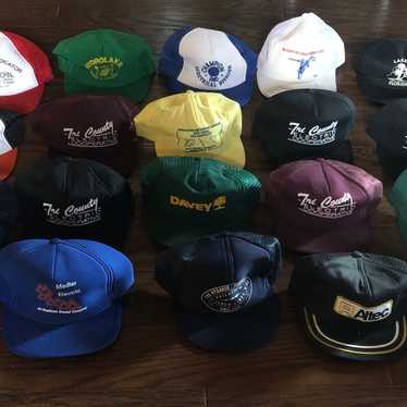 Vintage Trucker Hat Lot of 20