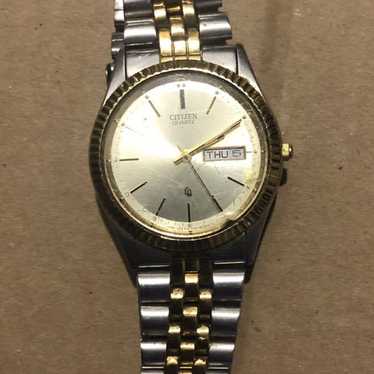 Watch vintage men’s citizen watch