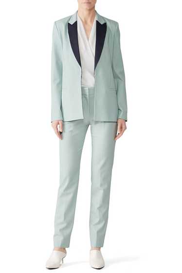 Victoria Victoria Beckham Contrast Lapel Blazer