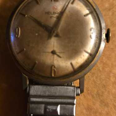 Vintage helbros watch men - Gem