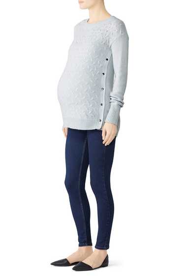 Seraphine Jamie Cable Front Maternity Sweater