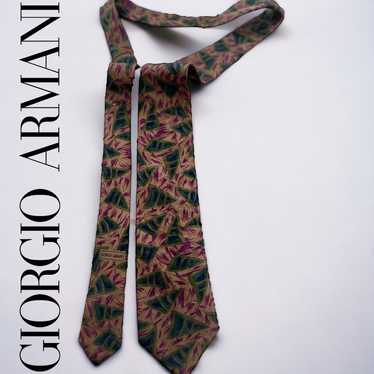 Vintage Giorgio Armani 100% Silk men’s tie  Excell