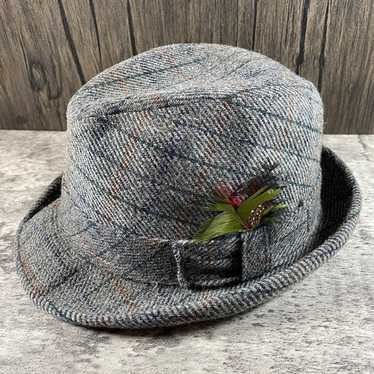 50s STETSON MALLORY Gray 1-7/8