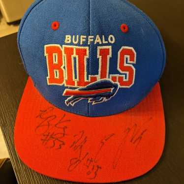 Buffalo bills autographed vintage hat