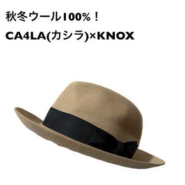 帽子 KNOX Custom made for CA4LA KNOX 2024 Spring & Summer 帽子通販｜CA4LA（カシラ）公式