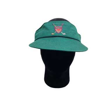 Vintage Polo Ralph Lauren Golf Crest Visor Hat Adj