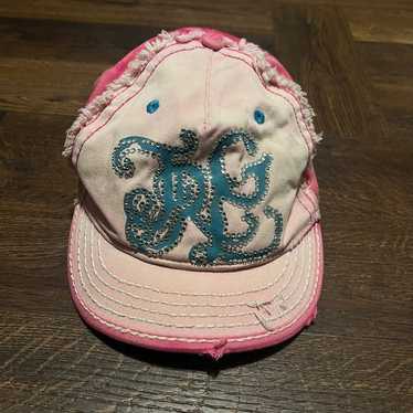 Vintage y2k True Religion Pink Hat