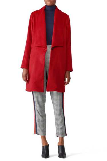 Waverly Grey Red Gabby Jacket