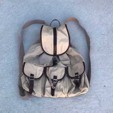 vintage military backpack