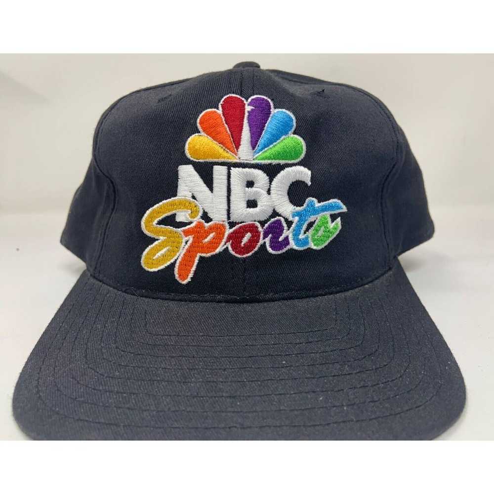 Vintage 90’s NBC Sports Pro Player Snapback Hat P… - image 1