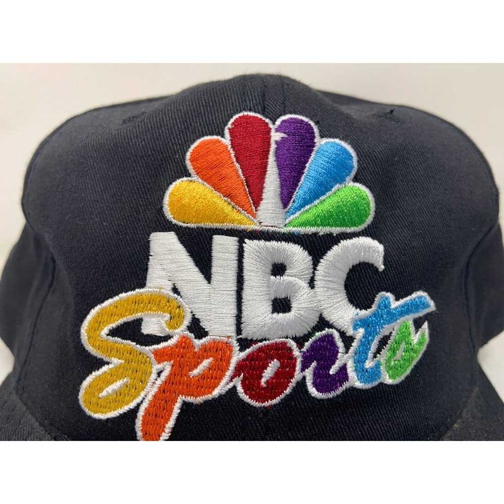 Vintage 90’s NBC Sports Pro Player Snapback Hat P… - image 2