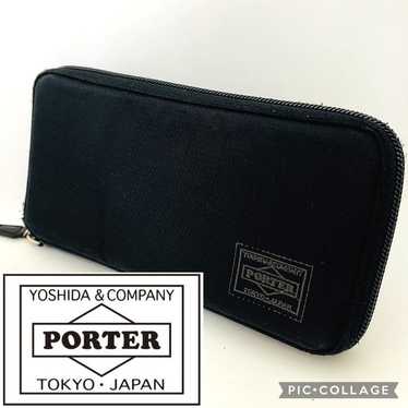 PORTER Dill Long Wallet Round Zipper Porter Wallet