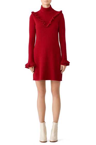 Rebecca Minkoff Red Dulcie Ruffle Dress