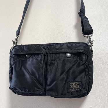 PORTER Shoulder Bag Iron Blue Tanker