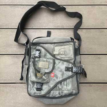 00’s archive Y2K DIESEL messenger bag Diesel Men 90s 00s Messenger Bag Black Archive Y2K Vintage