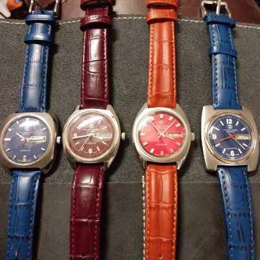 Favre Leuba Swiss Auto Vintage Watches