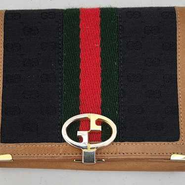 Vintage (RARE) GG GUCCI Wallet Authentic