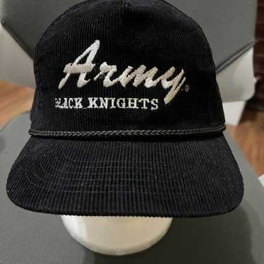 Vintage Very Rare Army Black Knights Corduroy Scri