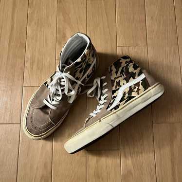 old vans sk8-hi camo 28cm