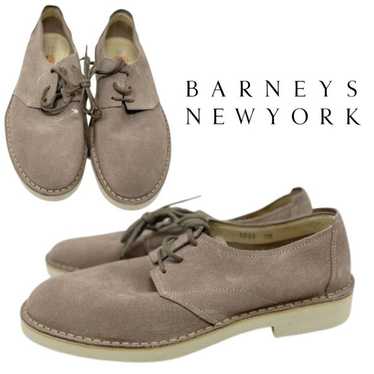 NEW Barneys New York Suede Blucher Derby