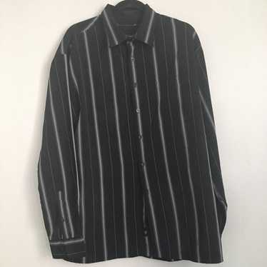 Vintage 2000s Black and white Flannel