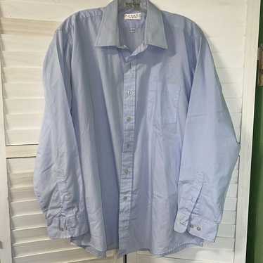 Vintage Botany 500 Button Up Mens Light Blue Shir… - image 1